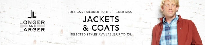 Longer and Larger Jackets and Coats
